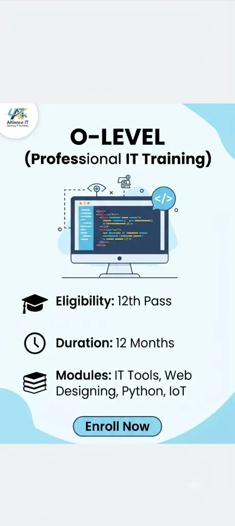 O-Level (Professional IT Training)